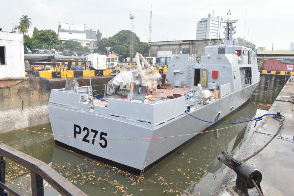 Visit of the Vice President Professor Yemi Osinbanjo to the Naval Dockyard Limited