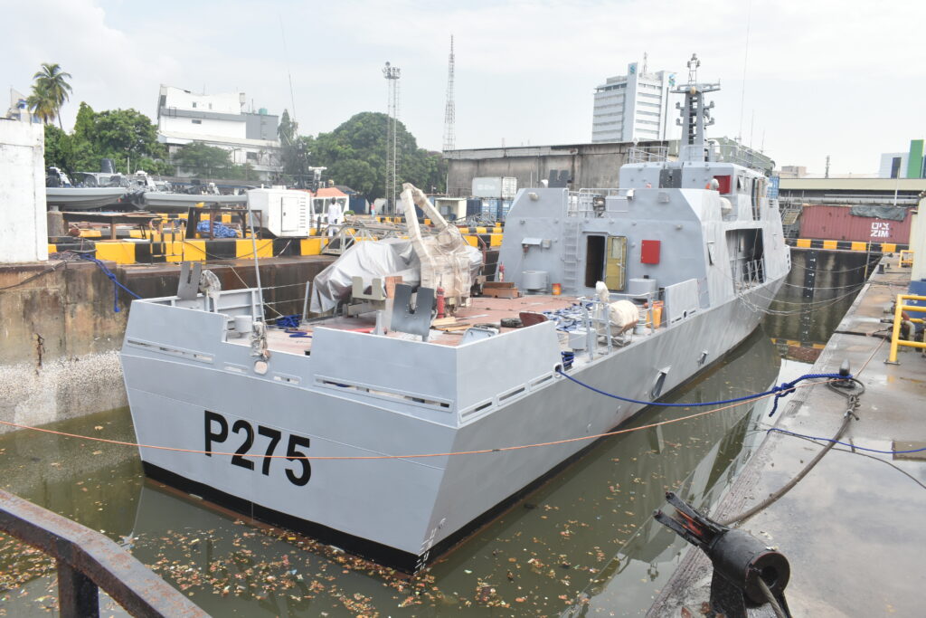 Visit of the Vice President Professor Yemi Osinbanjo to the Naval Dockyard Limited