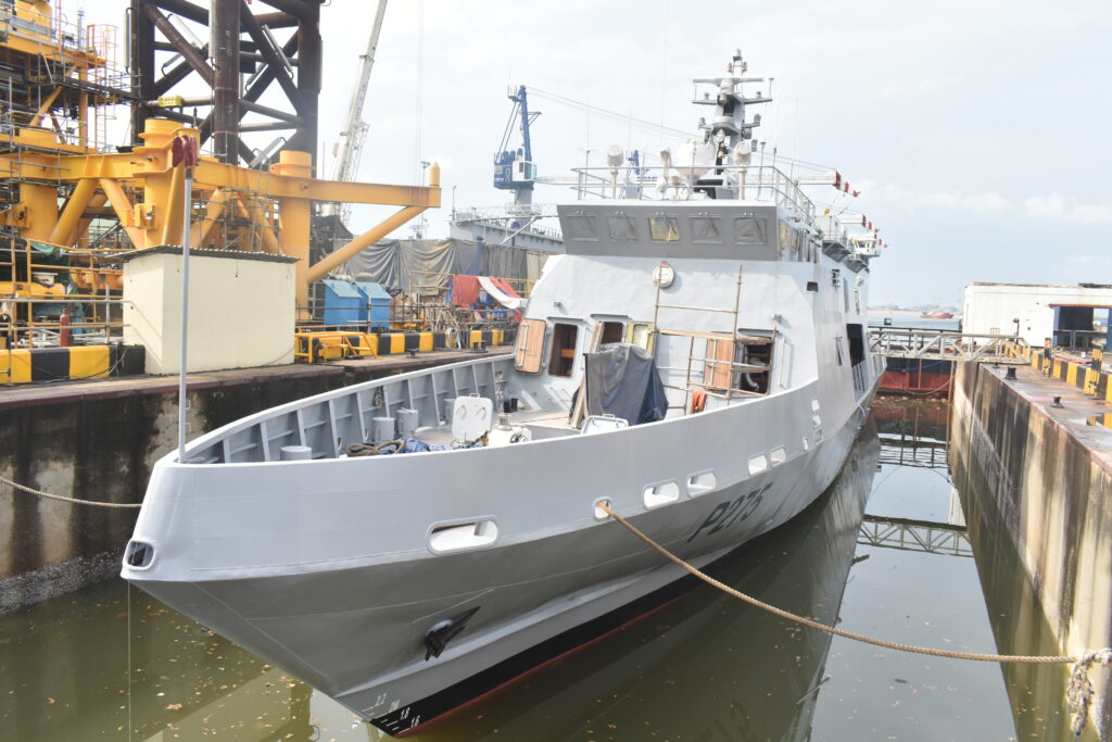 Visit of the Vice President Professor Yemi Osinbanjo to the Naval Dockyard Limited